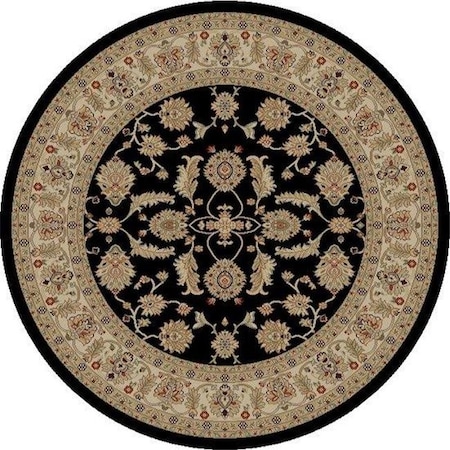 Concord Global Trading Concord Global 44438 9 ft. 3 in. x 12 ft. 6 in. Jewel Antep - Black 44438